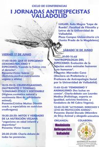 Cartel-Jornadas-Antiespecistas-Valladolid
